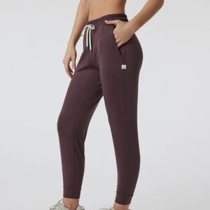 Vuori Performance Dreamknit Joggers L Elderberry Heather Brown